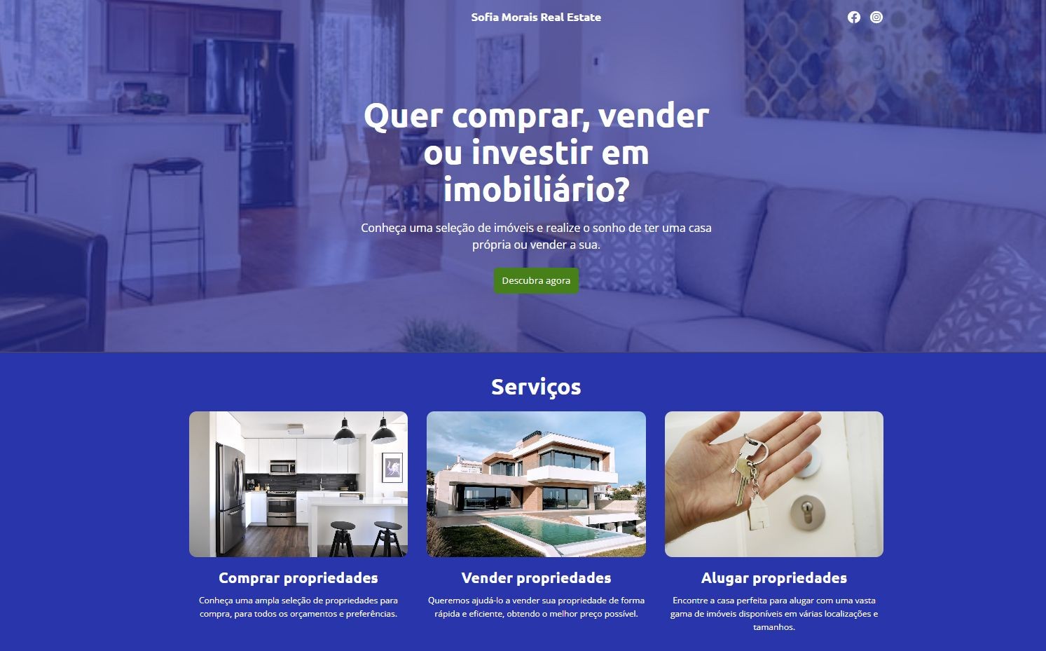 Website de Sofia Morais